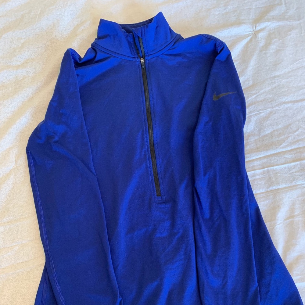 Long Sleeve Nike Pro Quarter Zip | Size M